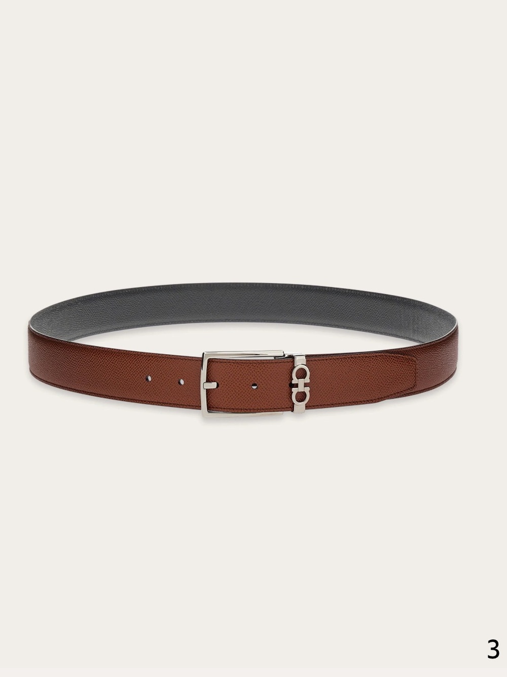 Ferragamo Reversible and adjustable Gancini Belt
